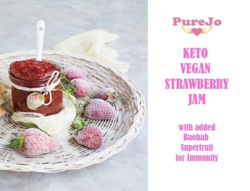 KETO STRAWBERRY JAM – with added Immune Balancer