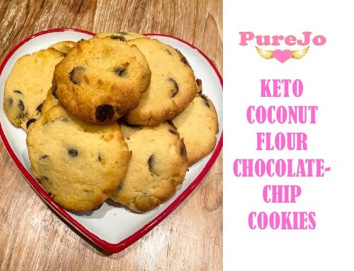 COCONUT FLOUR KETO CHOCOLATE CHIP COOKIES