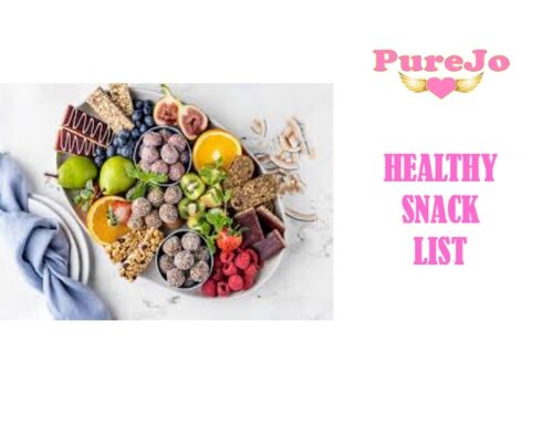 HEALTHY SNACK LIST